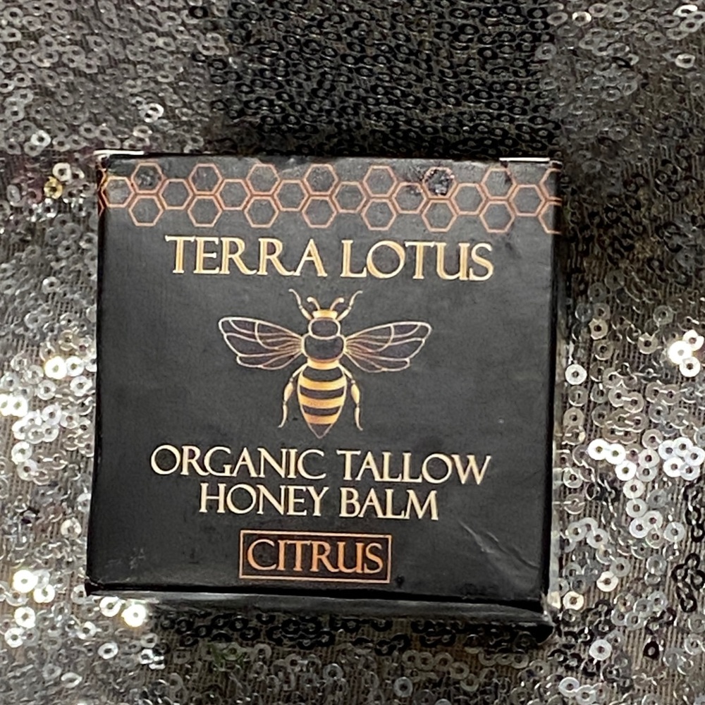 Terra Lotus Organic Tallow Honey Balm, NEW